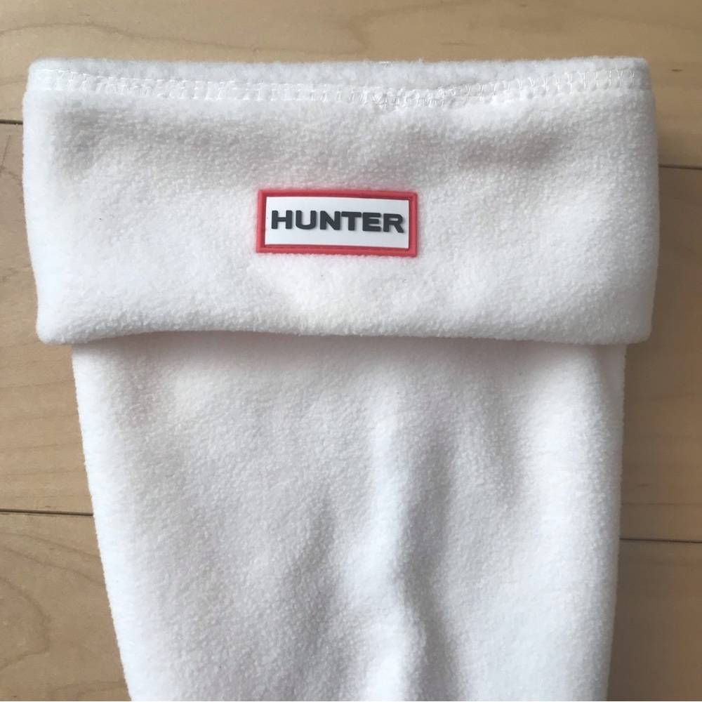 Hunter pastel pink slipper boot socks sox sz Large